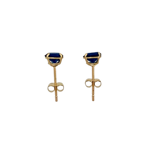 New 9ct Gold September Birthstone Stud Earrings