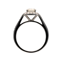 Load image into Gallery viewer, New 18ct White Gold &amp; Diamond Set Halo Ring
