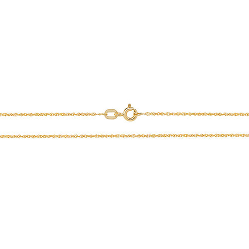 9ct Gold 20" Singapore Chain