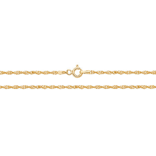 9ct Gold 22" Singapore Chain