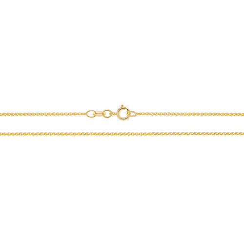 9ct Gold 20" Wheat Chain