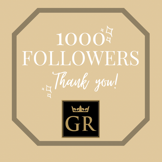 Thank you for 1000 followers!