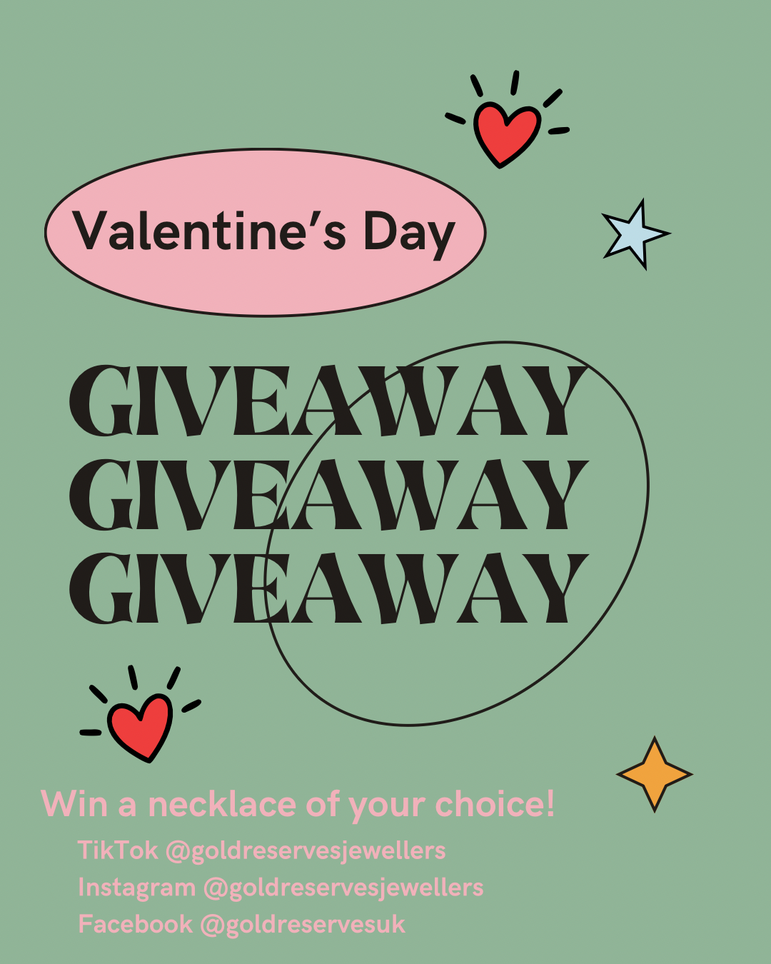💘 Valentine’s Day Giveaway at Gold Reserves 💘