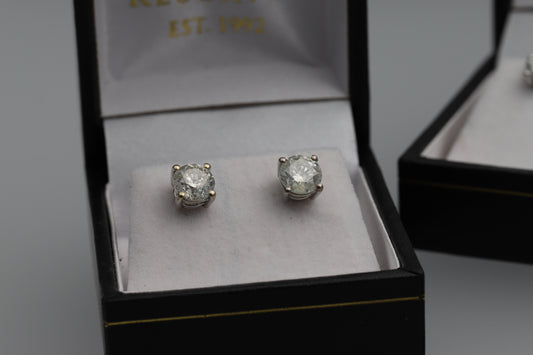 New Diamond Stud Earrings