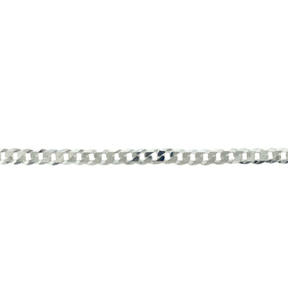 New 925 Silver 24" Curb Chain