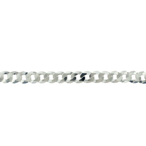 New 925 Silver 24" Curb Chain