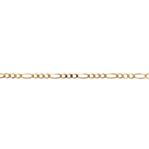 9ct Gold 20" Figaro Chain