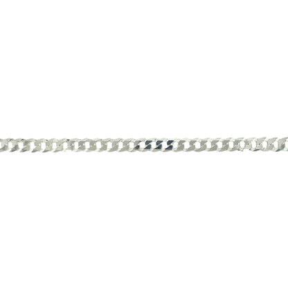 New 925 Silver 24" Curb Chain
