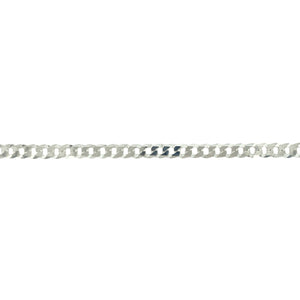 New 925 Silver 24" Curb Chain