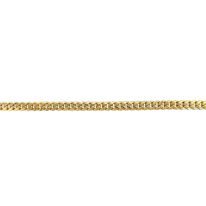 9ct Gold 20" Hollow Curb Chain