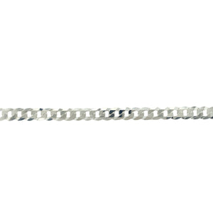 New 925 Silver 22" Curb Chain