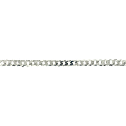 New 925 Silver 24" Curb Chain