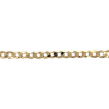 Load image into Gallery viewer, 9ct Gold 8.5&quot; Solid Curb Bracelet
