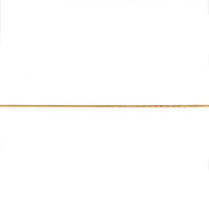 9ct Gold 22" Wheat Chain