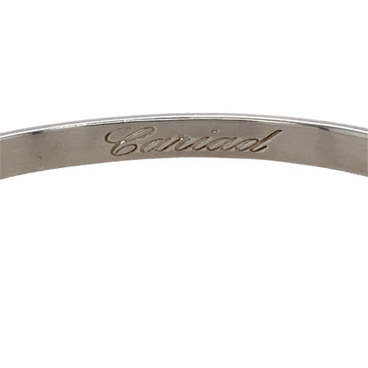 925 Silver Clogau Cariad Heart Hinge Bangle