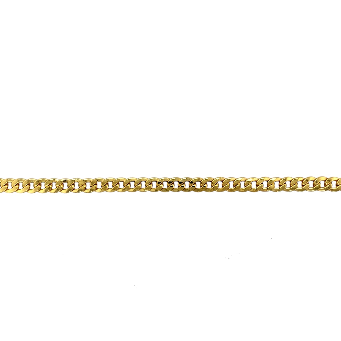 New 9ct Gold 24" Hollow Curb Chain 16 grams