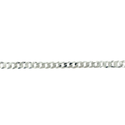 New 925 Silver 24" Curb Chain
