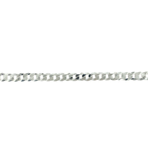 New 925 Silver 24" Curb Chain