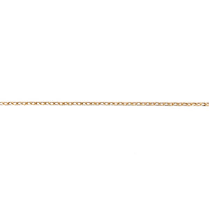 9ct Gold 24" Faceted Belcher Chain