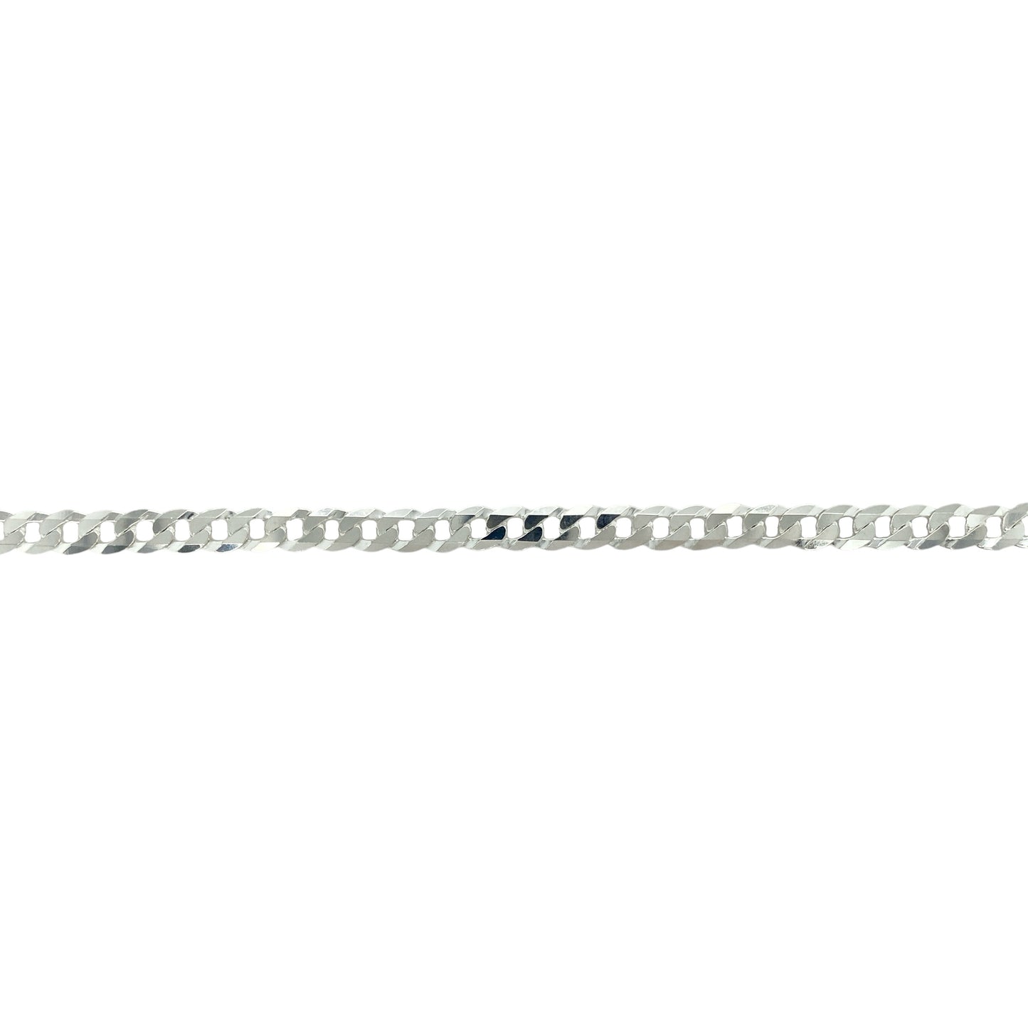 New 925 Silver 22" Curb Chain