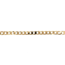 Load image into Gallery viewer, 9ct Gold 8.5&quot; Solid Curb Bracelet
