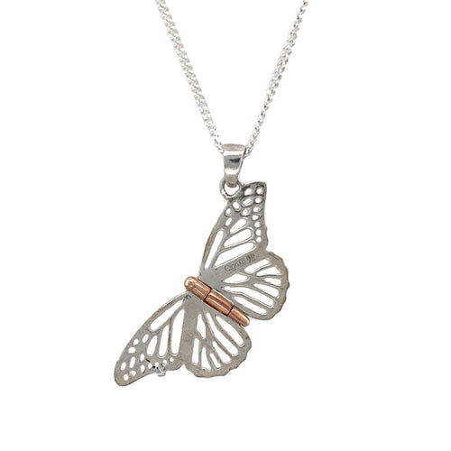 925 Silver Clogau Butterfly 18