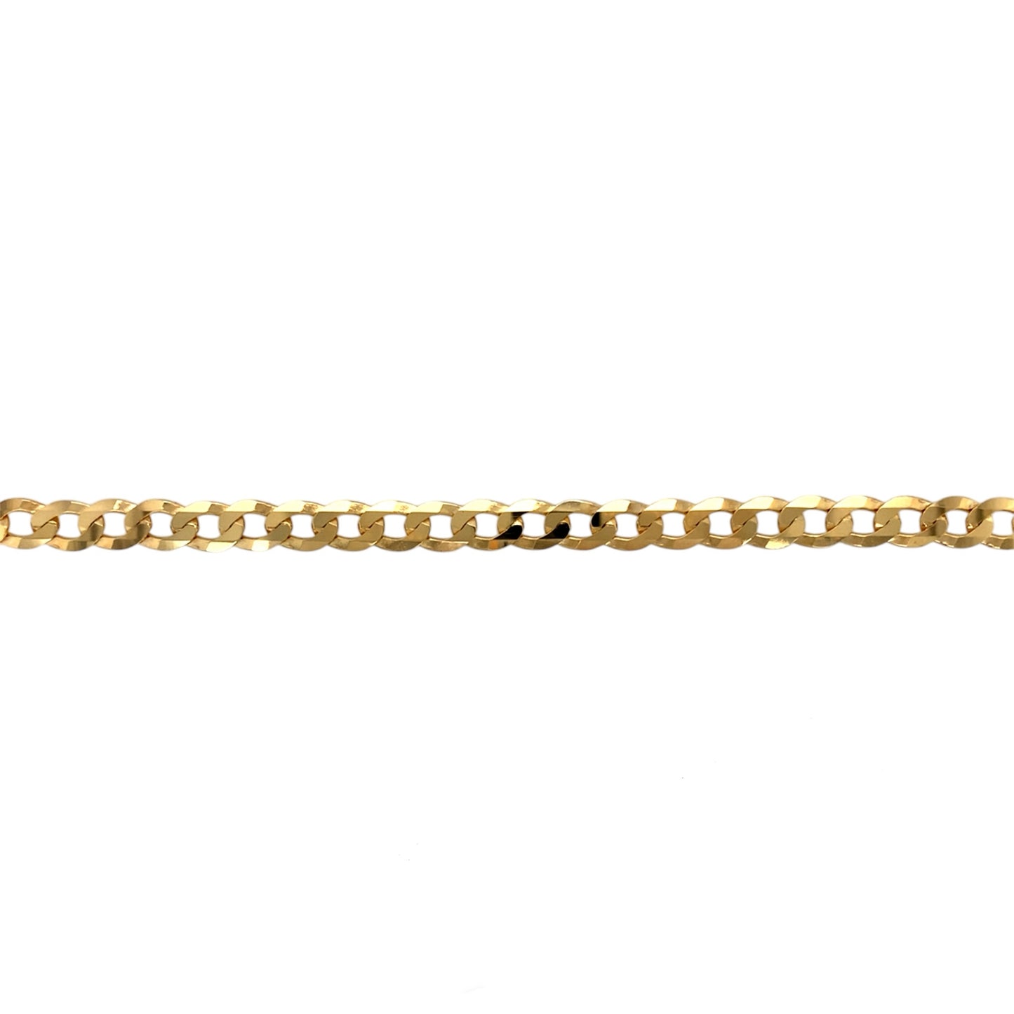New 9ct Solid Gold 20" Curb Chain 20 grams