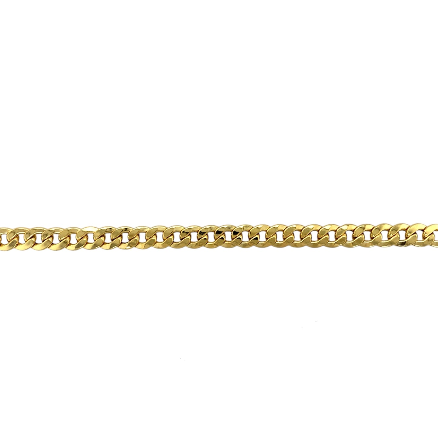 New 9ct Gold 24" Hollow Curb Chain 21 grams