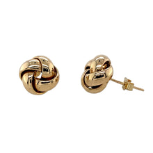 Load image into Gallery viewer, 9ct Gold 10mm Knot Stud Earrings
