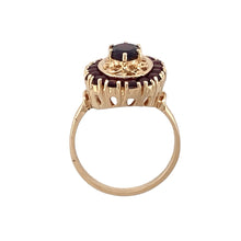 Load image into Gallery viewer, 9ct Gold &amp; Garnet Set Ring
