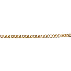 9ct Gold 8" Curb Bracelet