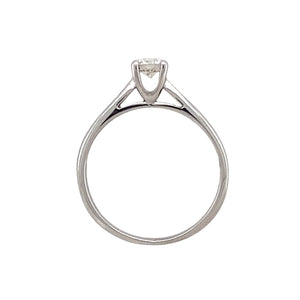18ct White Gold & Diamond Set Brilliant Cut Solitaire Ring