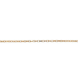 9ct Gold 20" Faceted Belcher Chain