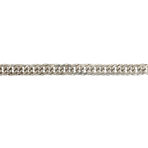 925 Silver 24" Double Curb Chain