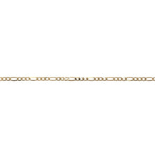 Load image into Gallery viewer, 9ct Gold 22&quot; Figaro Chain
