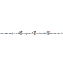 Load image into Gallery viewer, 925 Silver Clogau Heartstrings 8&quot; Bracelet
