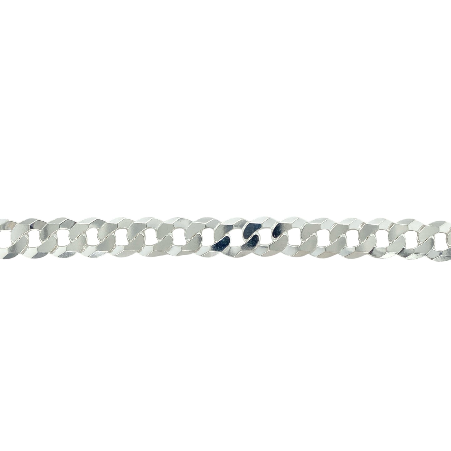 New 925 Silver 22" Curb Chain