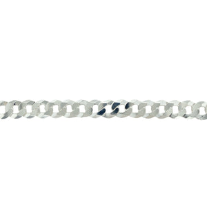 New 925 Silver 22" Curb Chain