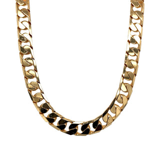 9ct Gold 24" Close Curb Chain