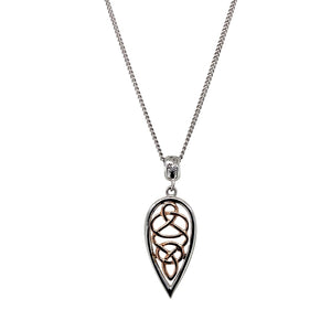 925 Silver Clogau Celtic Knot 18" - 22" Necklace