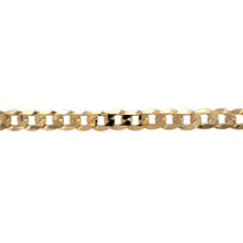 Load image into Gallery viewer, New 9ct Gold 8.5&quot; Curb Bracelet
