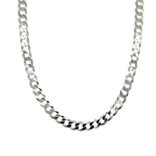New 925 Silver 20" Curb Chain
