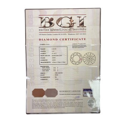 Platinum & Diamond Solitaire Ring