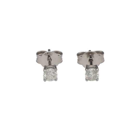 Add timeless sparkle and everyday elegance to your collection with these new 9ct white gold diamond set brilliant cut stud earrings—perfect for subtle luxury with radiant appeal.

Design: Each earring features a classic brilliant cut diamond, offering a refined and symmetrical look ideal for daily wear or special occasions.
Material: Made from 9-carat white gold, the polished finish enhances the clarity and fire of the diamonds with a sleek, modern glow.
