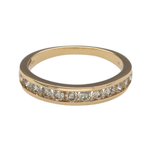 Load image into Gallery viewer, New 9ct Gold &amp; Diamond Set Band Ring
