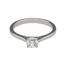 Load image into Gallery viewer, New 9ct White Gold &amp; Diamond Set Solitaire Ring
