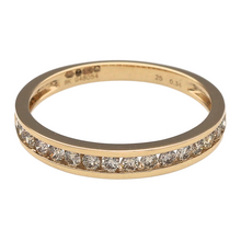 Load image into Gallery viewer, New 9ct Gold &amp; Diamond Set Band Ring

