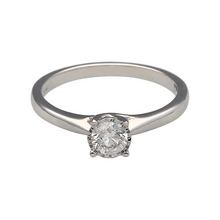 Load image into Gallery viewer, New 9ct White Gold &amp; Diamond Set Solitaire Ring
