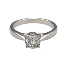 Load image into Gallery viewer, New 9ct White Gold &amp; Diamond Set Solitaire Ring
