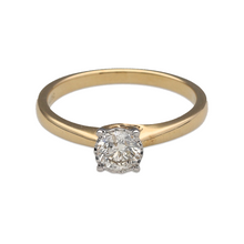 Load image into Gallery viewer, New 9ct Gold &amp; Diamond Set Solitaire Ring
